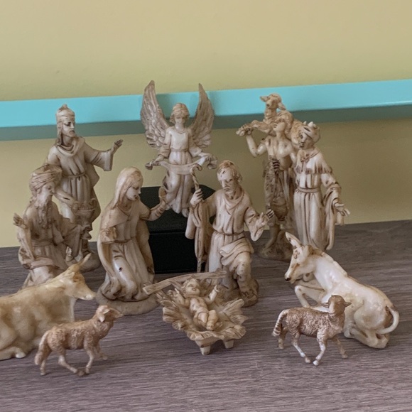 Vintage Other - Vintage Nativity Scene
